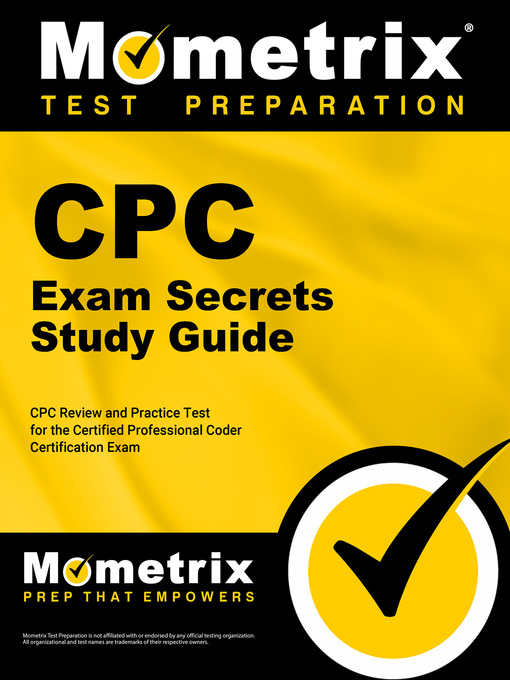 Title details for CPC Exam Secrets Study Guide by Mometrix - Available